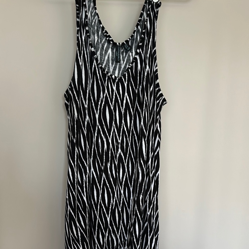 Cynthia Rowley Monochrome Sleeveless Tank Top